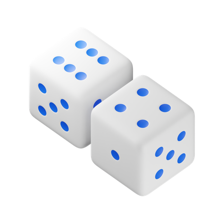 Neuf dés  3D Icon