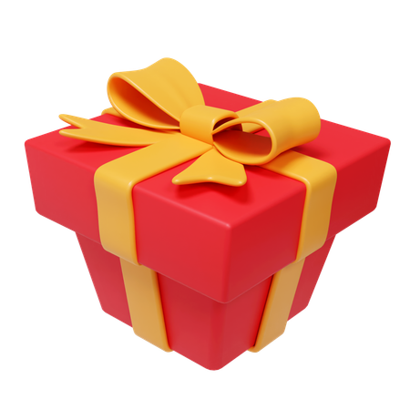 Neujahrsgeschenk  3D Icon