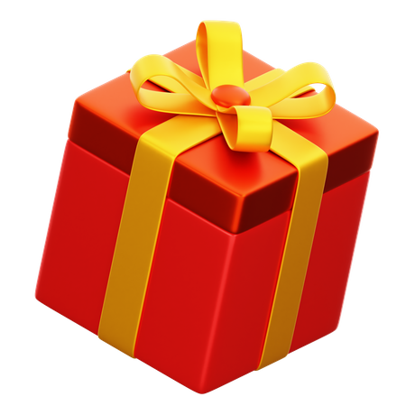 Neujahrsgeschenk  3D Icon