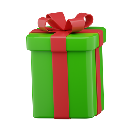 Neujahrsgeschenk  3D Icon