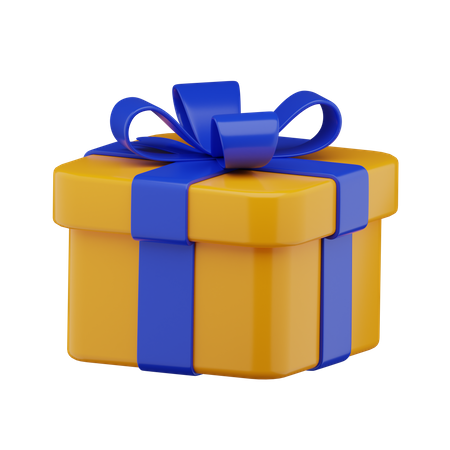 Neujahrsgeschenk  3D Icon