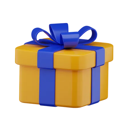 Neujahrsgeschenk  3D Icon