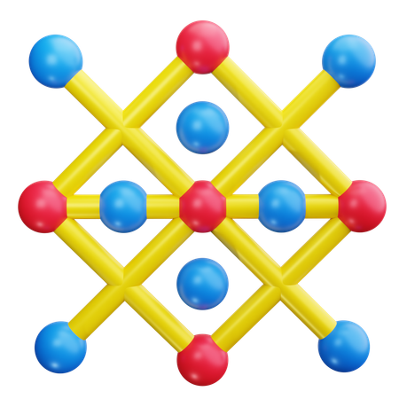 Neural Network  3D Icon