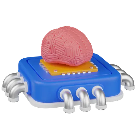 Neural network  3D Icon