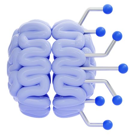 Neural Network  3D Icon
