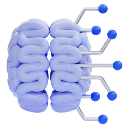 Neural Network  3D Icon