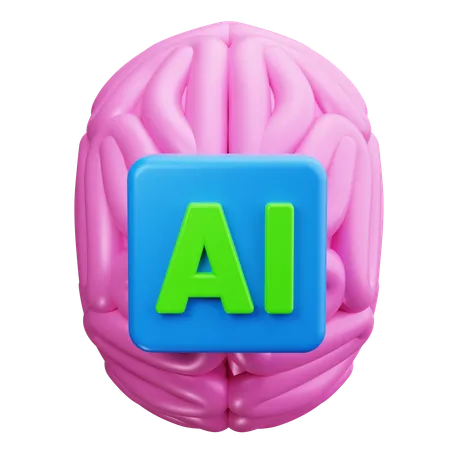 Neural Network  3D Icon