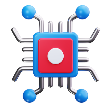 Neural Network  3D Icon