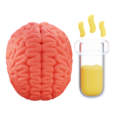 Neurociencia  3D Icon