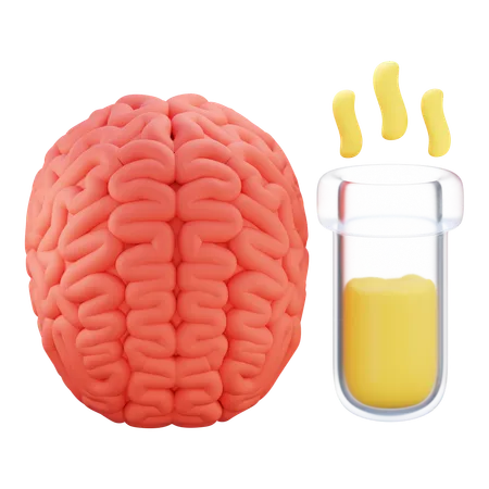 Neurociencia  3D Icon