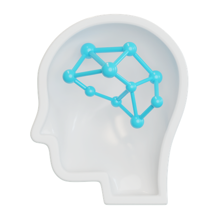 Neurônios cerebrais  3D Icon