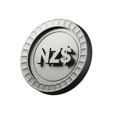 Neuseeland Dollar  3D Icon