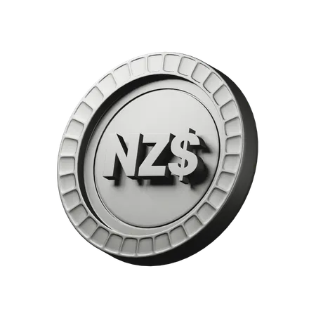 Neuseeland Dollar  3D Icon