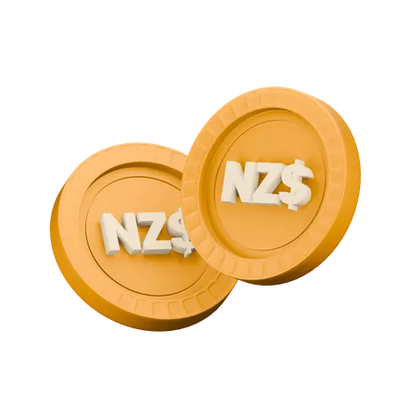 Neuseeland Dollar  3D Icon