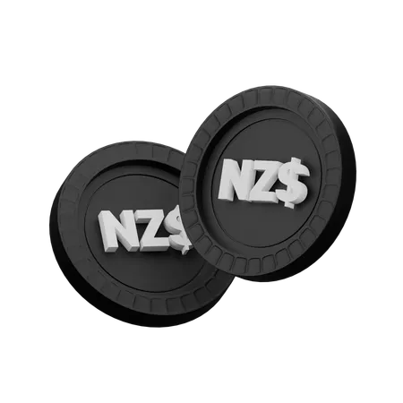 Neuseeland Dollar  3D Icon