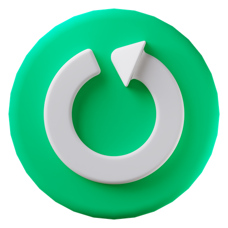 Neustart  3D Icon