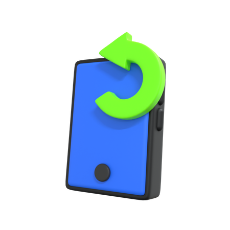 Handy neustarten  3D Icon