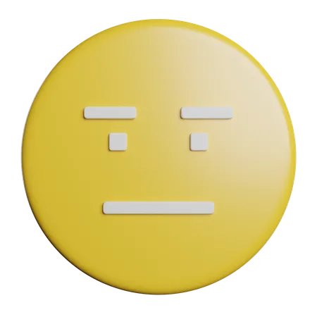 Neutral Expression  3D Icon