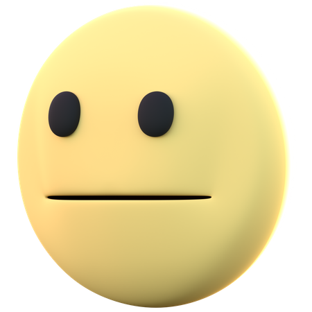 Neutre  3D Emoji