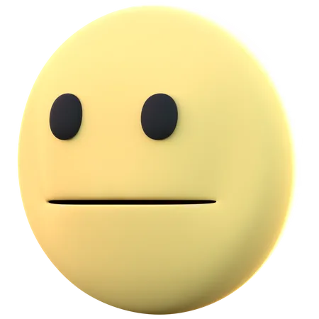 Neutre  3D Emoji