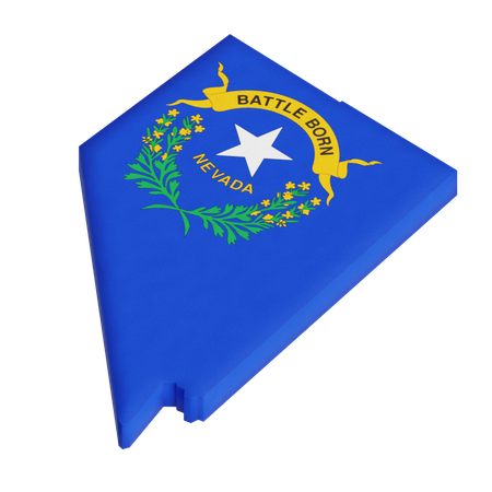Nevada  3D Icon