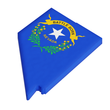 Nevada  3D Icon
