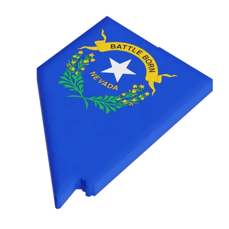 Nevada  3D Icon