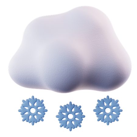 De mucha nieve  3D Icon