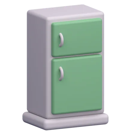 Refrigerador  3D Icon