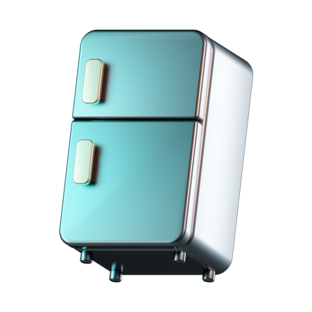 Refrigerador  3D Icon