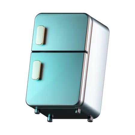 Refrigerador  3D Icon