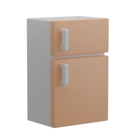 Refrigerador  3D Illustration