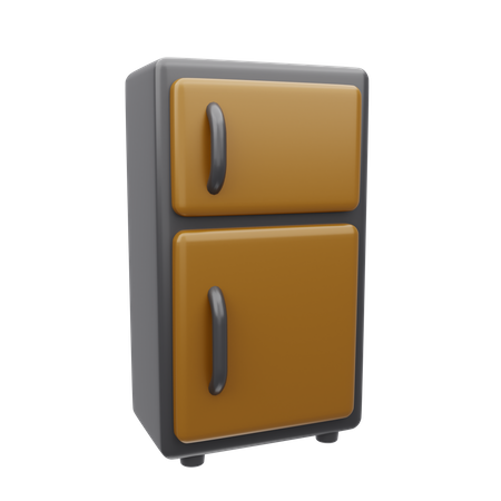 Refrigerador  3D Icon