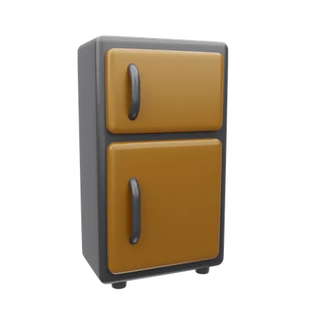 Refrigerador  3D Icon