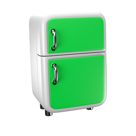 Refrigerador  3D Icon