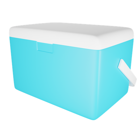 Caja más fresca  3D Icon