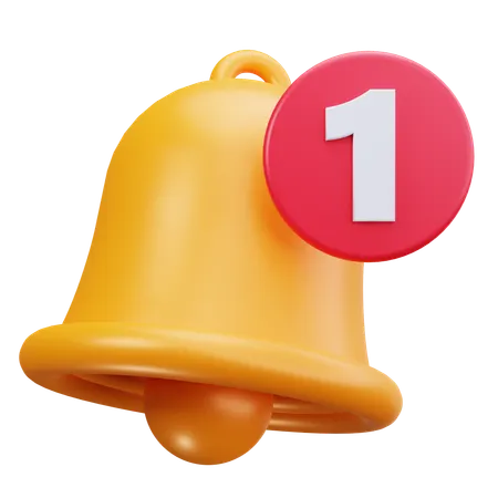 New Alert  3D Icon