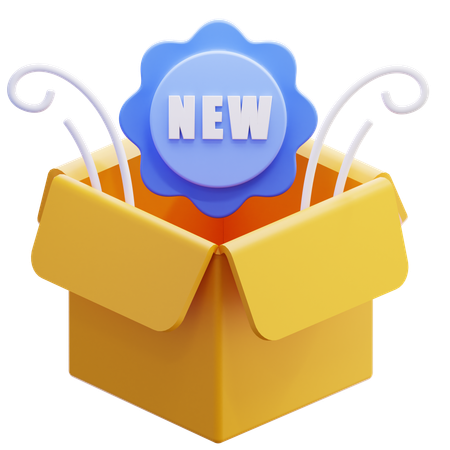 New Arrival  3D Icon