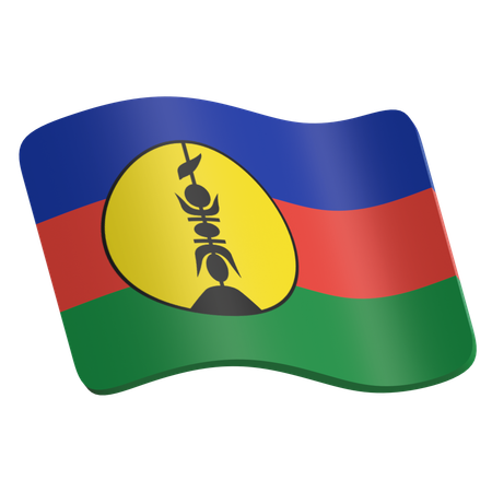 New Caledonia  3D Icon