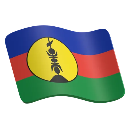 New Caledonia  3D Icon