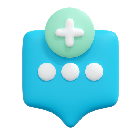 New chat  3D Icon