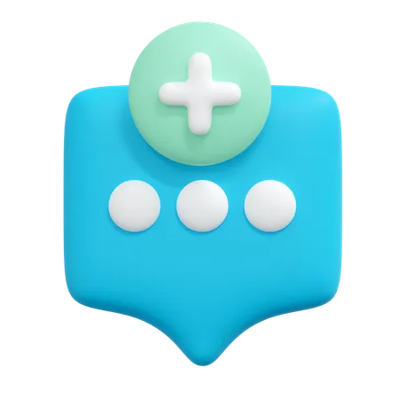 New chat  3D Icon