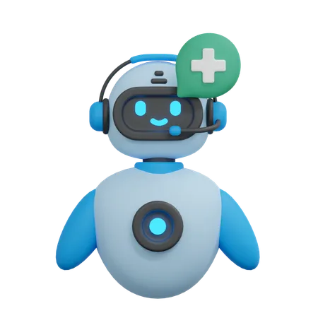New Chatbot Illustration 3D Icon