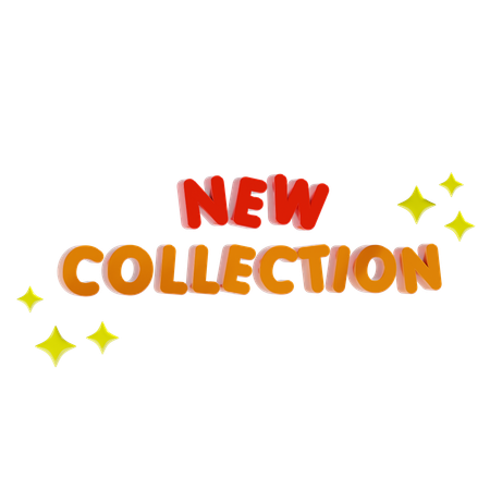 New collection  3D Icon