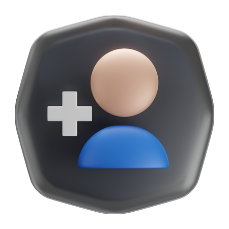 New_contact  3D Icon