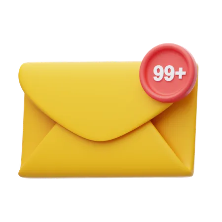 New Email  3D Icon