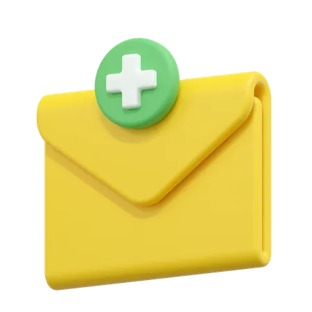 New Email Illustration 3D Icon