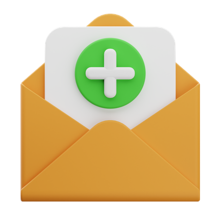 New Email  3D Icon