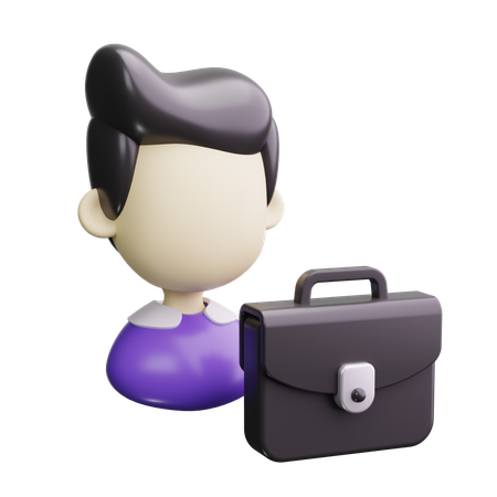 New Employee  3D Icon