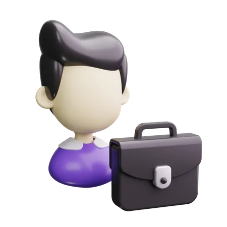 New Employee  3D Icon